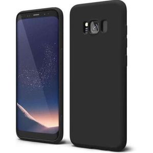 Coque En Silicone Compatible Pour Samsung Galaxy S8 PLUS - NOIR
