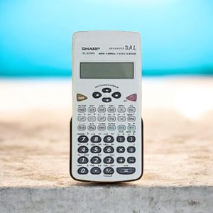Sharp EL 531VH  Calculatrice scientifique avec logique algébrique directe (D.A.L.) 