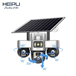 Hepu Caméra énergie solaire 4G 