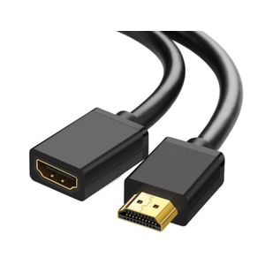 câble HDMI mâle vers femelle, idéale pour étendre la portée de vos connexions