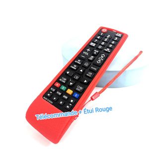 Télécommande Samsung Smart TV Universelle + Étui protection 