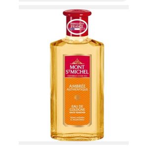 Eau de Cologne Mont ST michel Ambre Authentique 250ML 