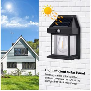 Ampoule LED Solaire Capteur Présence