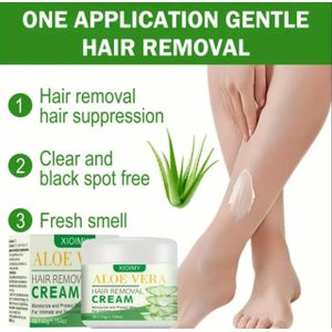 Crème Dépilatoire à l’Aloe Vera - Peaux Sensibles - 50g