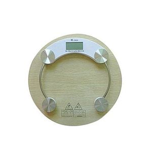 Pèse-personne électronique - 150 Kg - Transparent