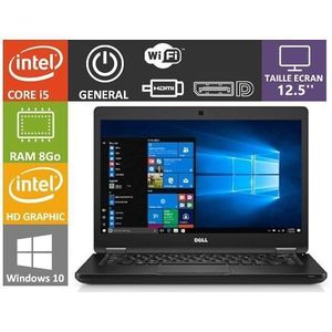 DELL Ordinateur Pc Core I5 ( I3 + 2) - 14" - 8Gb/500GB HDD