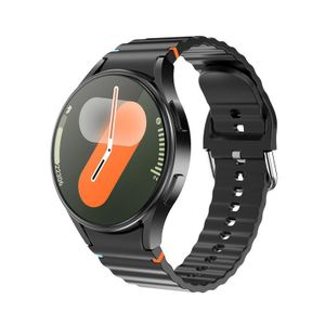 Nouveauté Montre connectée WATCH 7 MAX en alliage de titane et silicone, moniteur de fréquence cardiaque et de pression artérielle, bracelet intelligent pour hommes et femmes