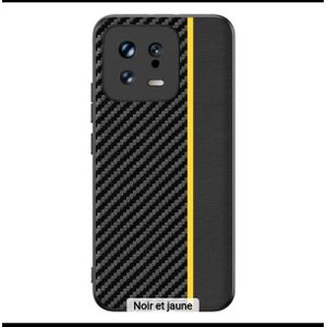 Coque Xiaomi 13 Noir Jaune
