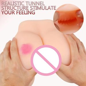 Jouet Sexuel De Masturbation En Silicone Artificiel  Réalistes De Couleur Chair 3D Pour Hommes