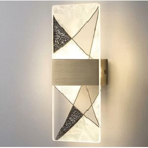 Applique murale électrique LED (Modèle Geometry) -Longueur 27 cm / Largeur 10 cm