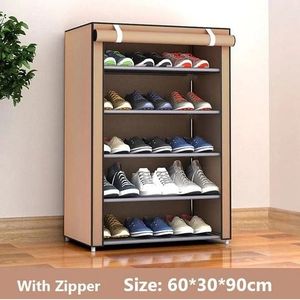 Étagère à Chaussures Pliable à 5 Niveaux