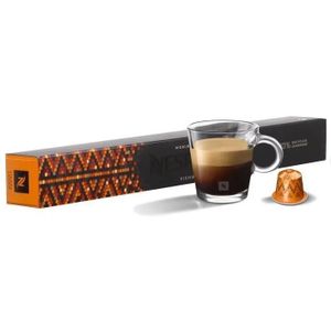 Café en capsules saveur Vienna Lungo de NESPRESSO, 10 capsules. Intensité 6/13, torréfaction moyenne. 