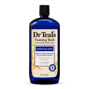 Dr Teal'S Bain moussant pour peaux sensibles 1000ML