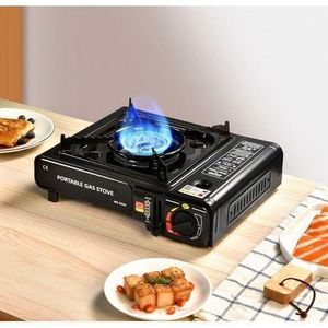 Réchaud de camping portable, réchaud à gaz extérieur, réchaud à gaz pour barbecue