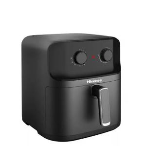 Hisense Friteuse À Air - H08AFBK1S1 - Capacité 8 L - Circulation D'Air Chaud - Noir - 220-240V