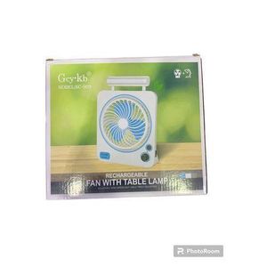 Mini Ventilateur Rechargeable Et Portatif Avec Veilleuse