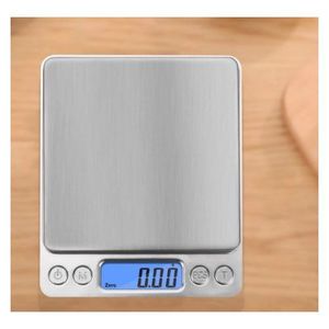 Balances De Cuisine Numériques 500g/0,01g -Gris