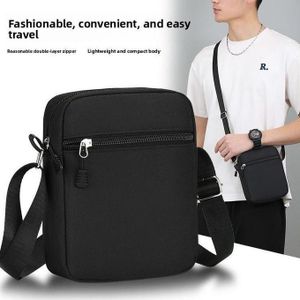 Sac à bandoulière pour homme en Oxford multi-poches, durable, décontracté, sac messager pour le travail, les voyages, les trajets