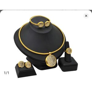 Gm Chaîne+Bracelet+Boucle D'oreille+