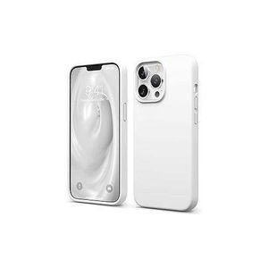 Coque Silicone Compatible Iphone 13 Pro Max+ anti choc Offert- couleur blanc