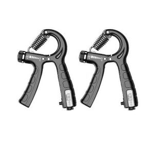 Paire de Poignées de Musculation Hand Grip - Renforceur d'Avant-bras et de Poignet - Mousses de Confort Antidérapantes - Ressorts en Acier Robuste - Idéal Fitness et Rééducation