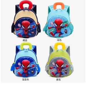 Sac à dos ergonomique 3D Spider-Man pour enfants - Modèle cartable scolaire et loisirs