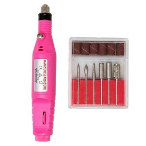 Machine De Polissage Ongles - Manucure/Pédicure - Bleu / Rose