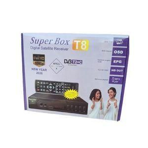 Décodeur Super Box T8–Full HD 1080p – Chaînes TNT 