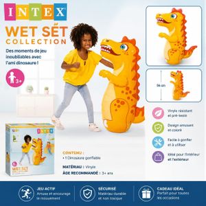 Intex Sac de frappe gonflable dinosaure 