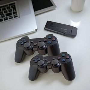 Console Arcade Game Stick + 2 Manettes Sans Fil Lite 4K HDMI +3500 Jeux - Redécouvrez le plaisir des jeux vidéo rétro à la maison