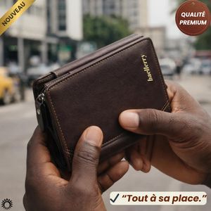 NOUVEAU - Le portefeuille des hommes organisés et élégants
