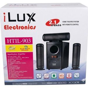 Ilux Mini Chaine 3 Baffes 1 Woofer 3.1 - HTIL-903- USB - Bluetooth - FM