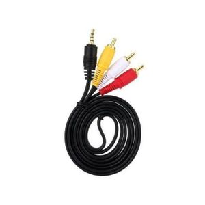 Audio Vidéo De 3 RCA Male AV