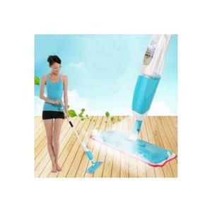 Vadrouille Balais Serpillère Microfibre Essuies Tout à Jet D'eau