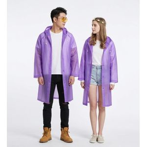 Eva 1 Poncho Portable Imperméable Rose, Roctee Veste De Pluie Réutilisable En (EVA)