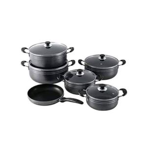 Tisolli Lot De 25 Pièces Casseroles En Inox Non-Stick – Antiadhésive –  Argent/Noir - Ivoirshop - Site de vente en ligne en Côte d'ivoire