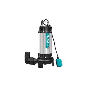 TOTAL Pompe Submersible Pour Eaux Usées Métallique 2″ 2.0HP/1500W