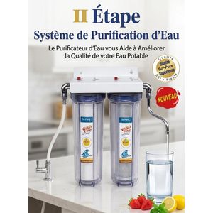 So Pure Système De Filtrage Et Purification D'eau A 2 Réservoirs