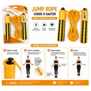 Corde à Sauter Réglable avec Compteur – Fitness & Cardio