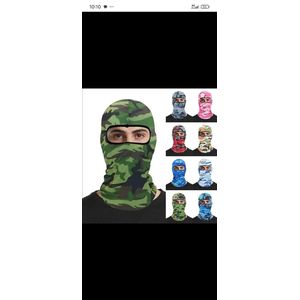 Cagoule pour casque de moto