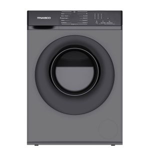 Nasco Machine A Laver 12Kg -Nasfl-Js12Kg-S /Front Load/1400Tpm/Inverter/ Gris Fonce/ 1600W/ 220-240V