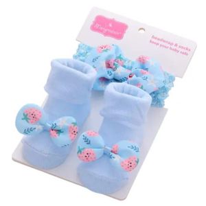 BANDEAU+CHAUSSETTE BEBE FILLE