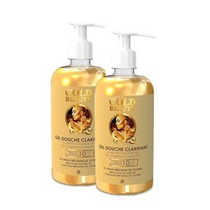 GOLD BEAUTY Lot de 2 Gels Douche Gold Beauty 500 Ml