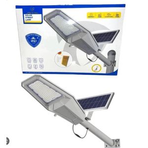 Lampe Solaire LED Street Lamp IP67 - Lampadaire solaire LED extérieur haute puissance avec panneau solaire orientable