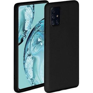 Diverse Coque Silicone Compatible Pour Samsung Galaxy A71 Avec antichoc - NOIR