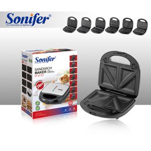 Sonifer Appareil 7-en-1 SF-6155 - Gaufres, Donuts & Biscuits - 750W