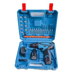 Accessories Perceuse Visseuse Sans Fil 21V Avec 2 Batteries+24 Accessoires
