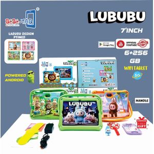 BEBE TAB Tablette pour Enfant LUBUBU 7 pouces 256 Go/6 Go RAM sans SIM 4000mAh Couleur :Vert