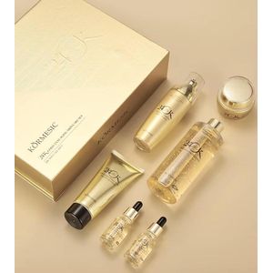 KORMESIC Kit de Soins Alnti-Âge au Colagène . Huile Régénérante, Contrôle du Sébum, Éclaircissant, Hydratant, Raffermissant et Réparateur