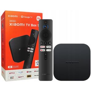 XIAOMI Mi Box S Avec Android TV, Miracast, 4K Et Assistant Google à  Distance (Version Internationale Officielle De La Mi Box 4)